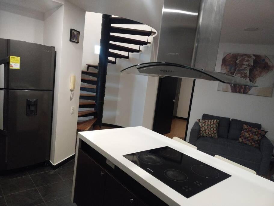 Espectacular Duplex Moderno Apartment Bogota Bagian luar foto